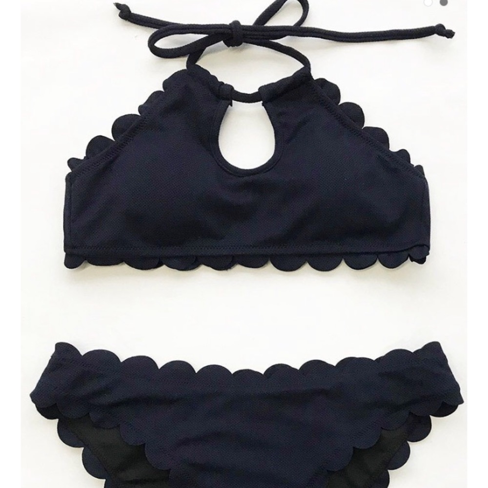 Two piece swim suit